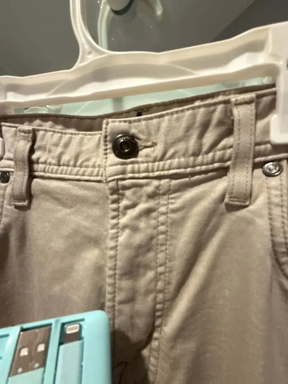 (4)johnnie-O Coastal Cotton Five-Pocket Stretch Twill Pants, Size 36x32